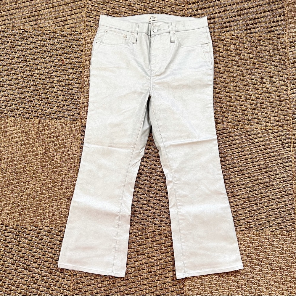 J. Crew Denim Billie Demi Boot Crop-Size 32